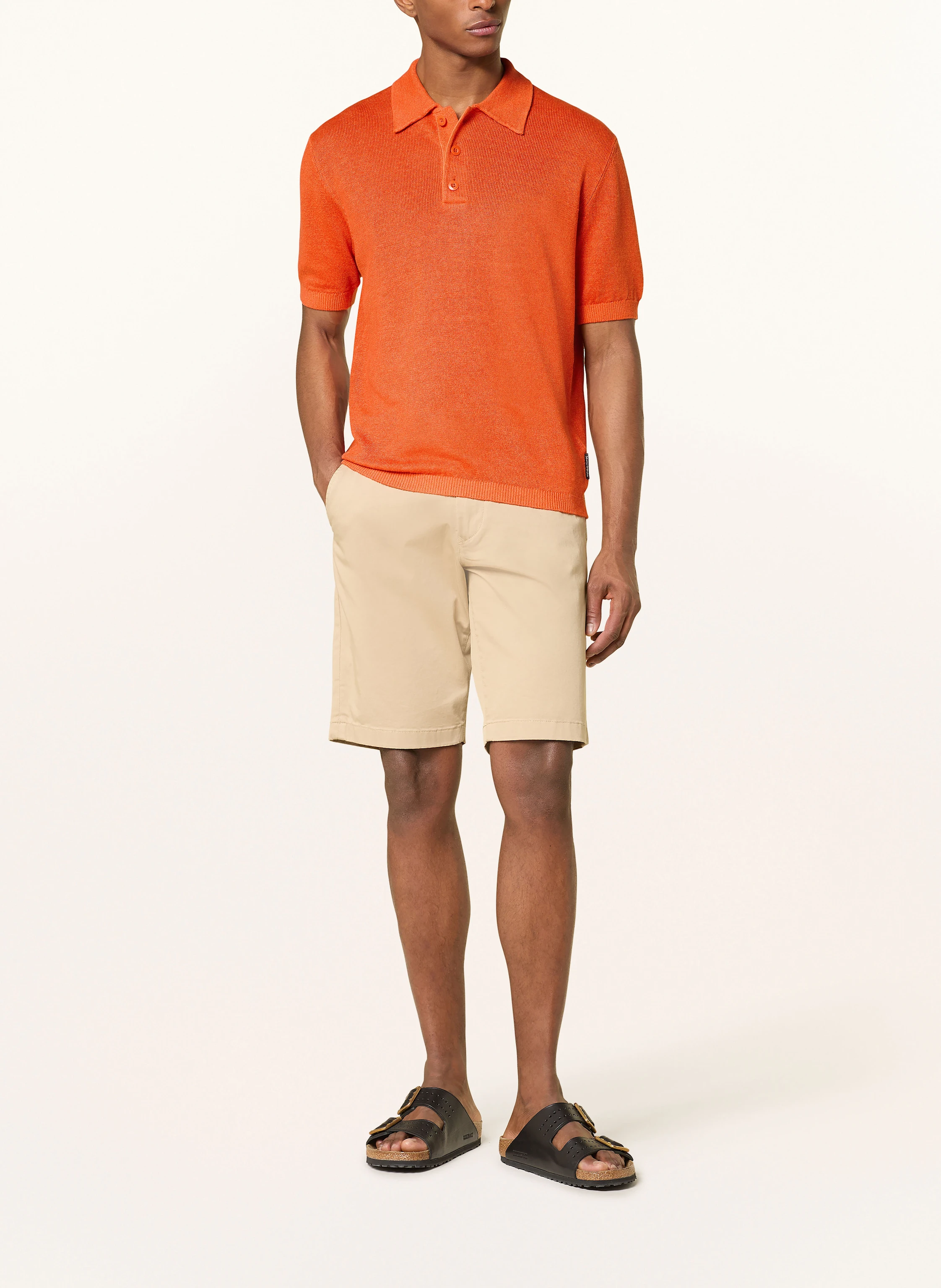 Marc O'Polo Strick-Poloshirt Regular Fit