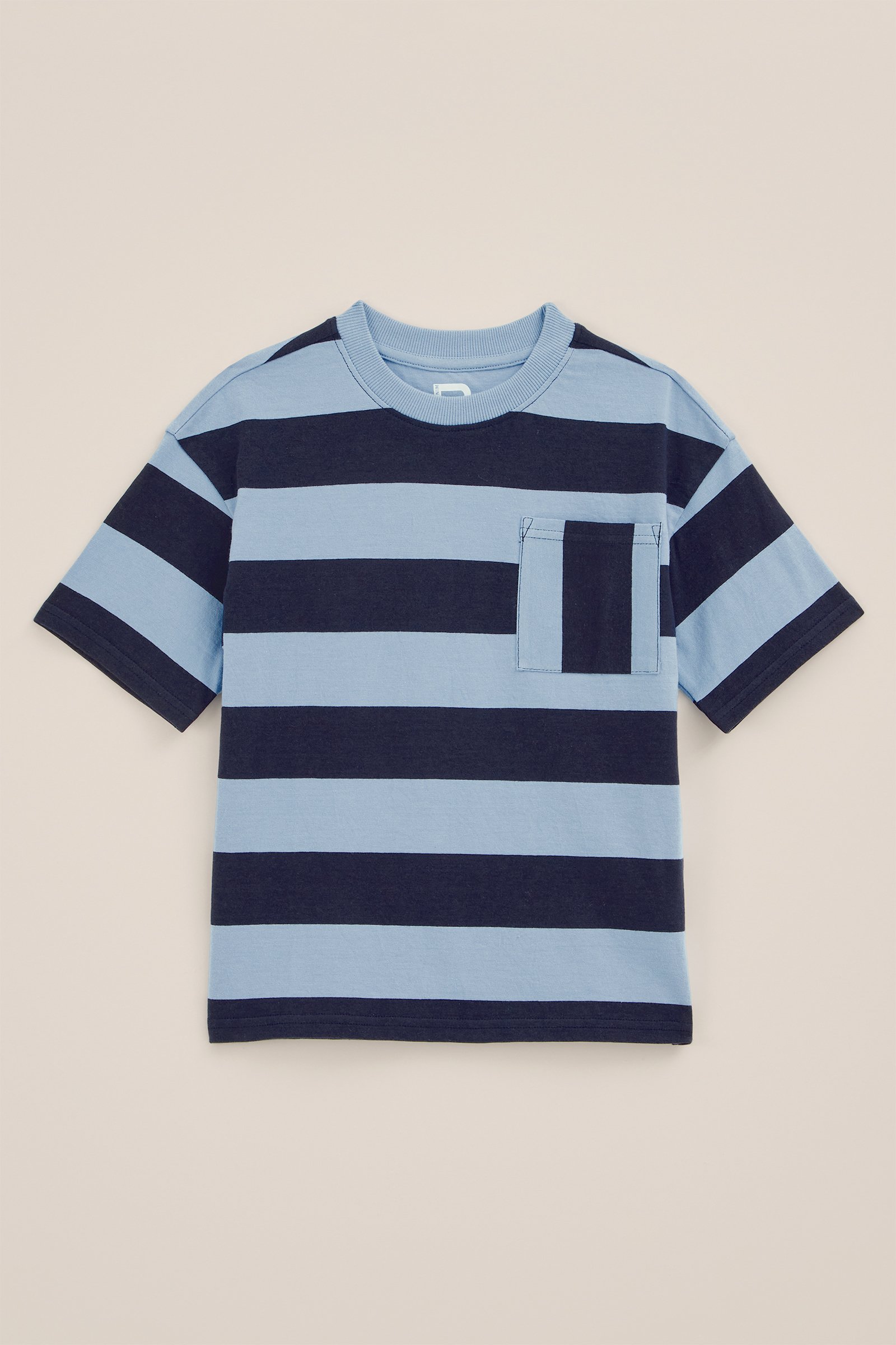 Jongens T-shirt met dessin Blue Ridge Donkerblauw