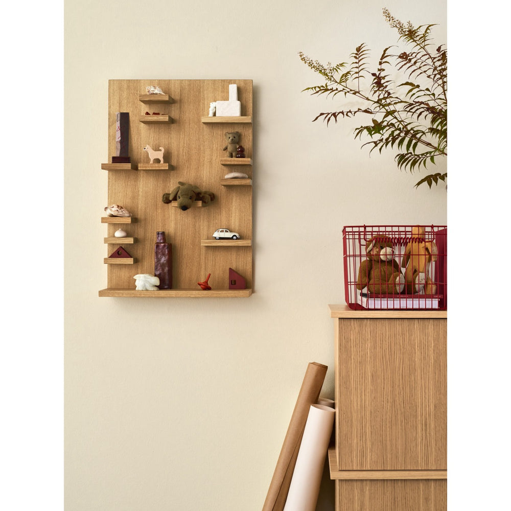 Køb Ferm Living Poppy Red Cala Stabel Kurve 2-pak