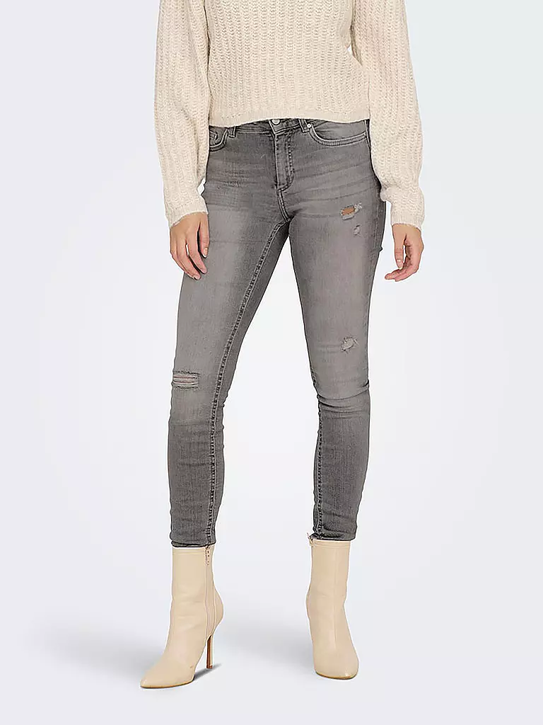 ONLY Jeans Skinny Fit ONLBLUSH  grau