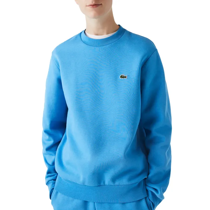 Lacoste Bio Cotton Fleece Crew Sweater Heren