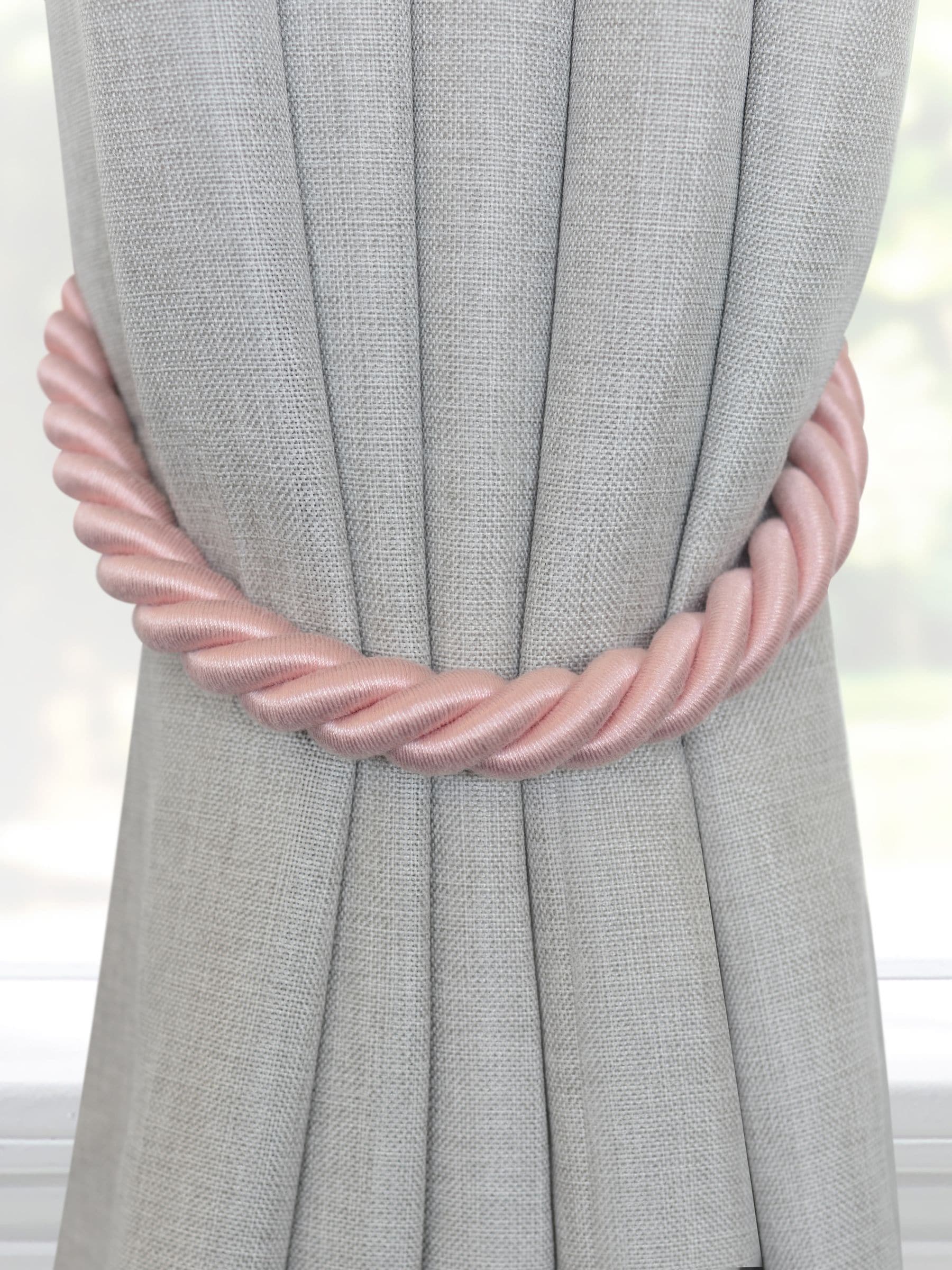 Laura Ashley 1 Pair of Rope Curtain Tiebacks