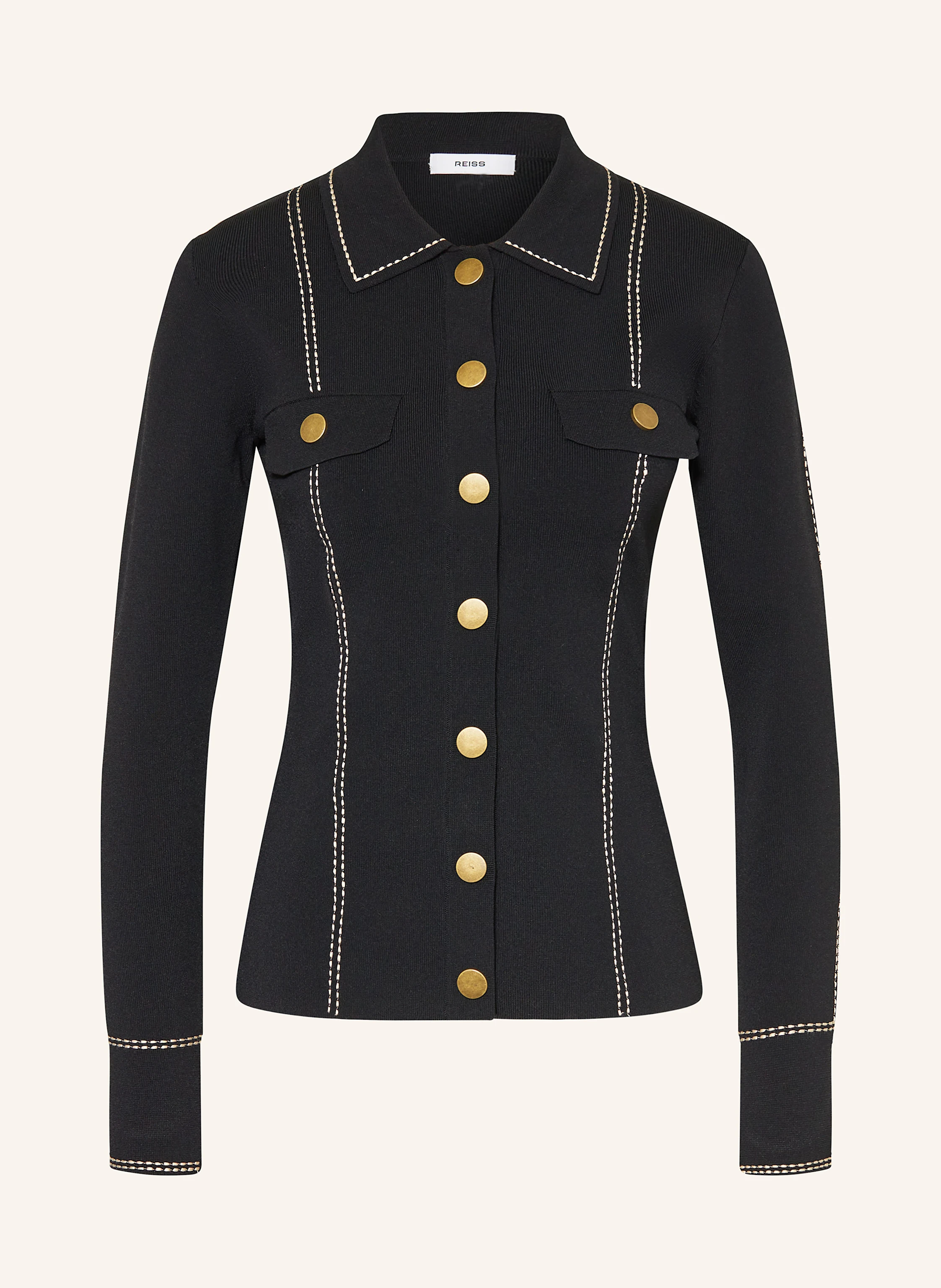REISS Strickjacke