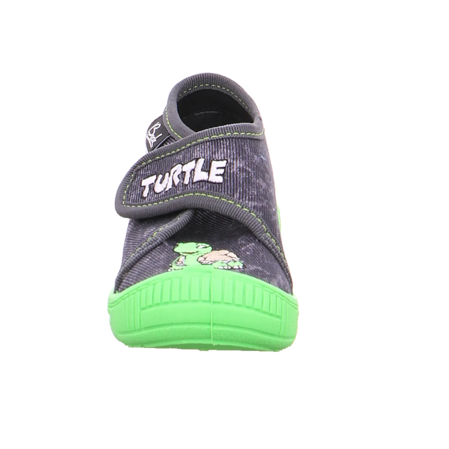BECK Baby-Hausschuh Grau Textil  Unisex