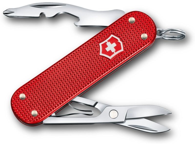 Victorinox Taschenmesser Companion S Alox LTD, 58 mm, Rot Schweizer Sackmesser