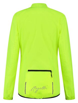 Veste Velo Pluie Vent Rogelli Core - Femme - Jaune
