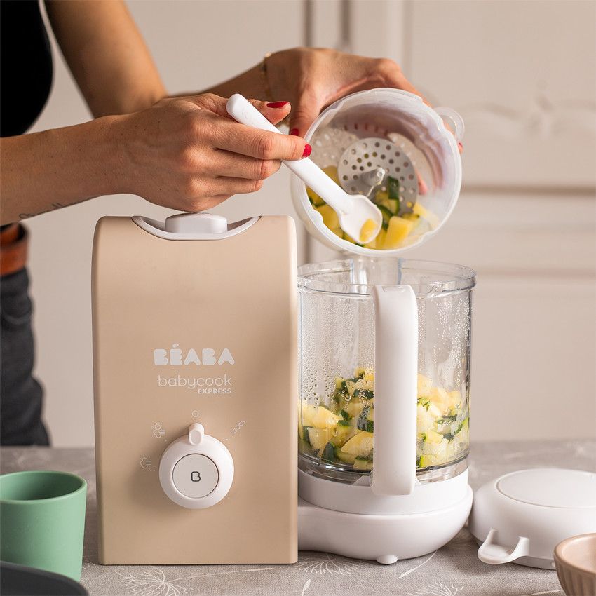 Robot Babycook Express Terre d'argile - Ecru