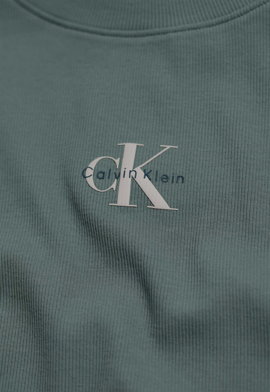Calvin Klein Baby-T-Shirt Met Lange Mouwen En Monologo