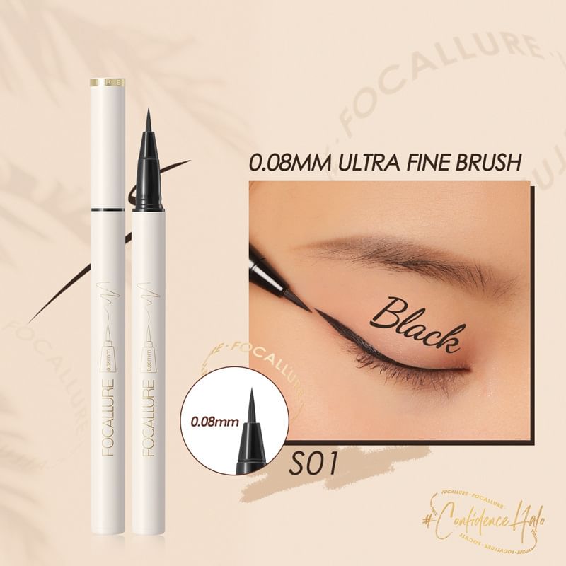 FOCALLURE - Langdurige waterdichte vloeibare eyeliner - 2 soorten