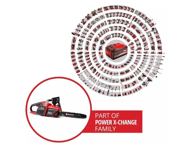 Einhell GP-LC 36/40 Li BL, 10500 rpm, Børstefri, 38 cm, 19,3 m/s, 76,2 / 8 mm (3 / 8