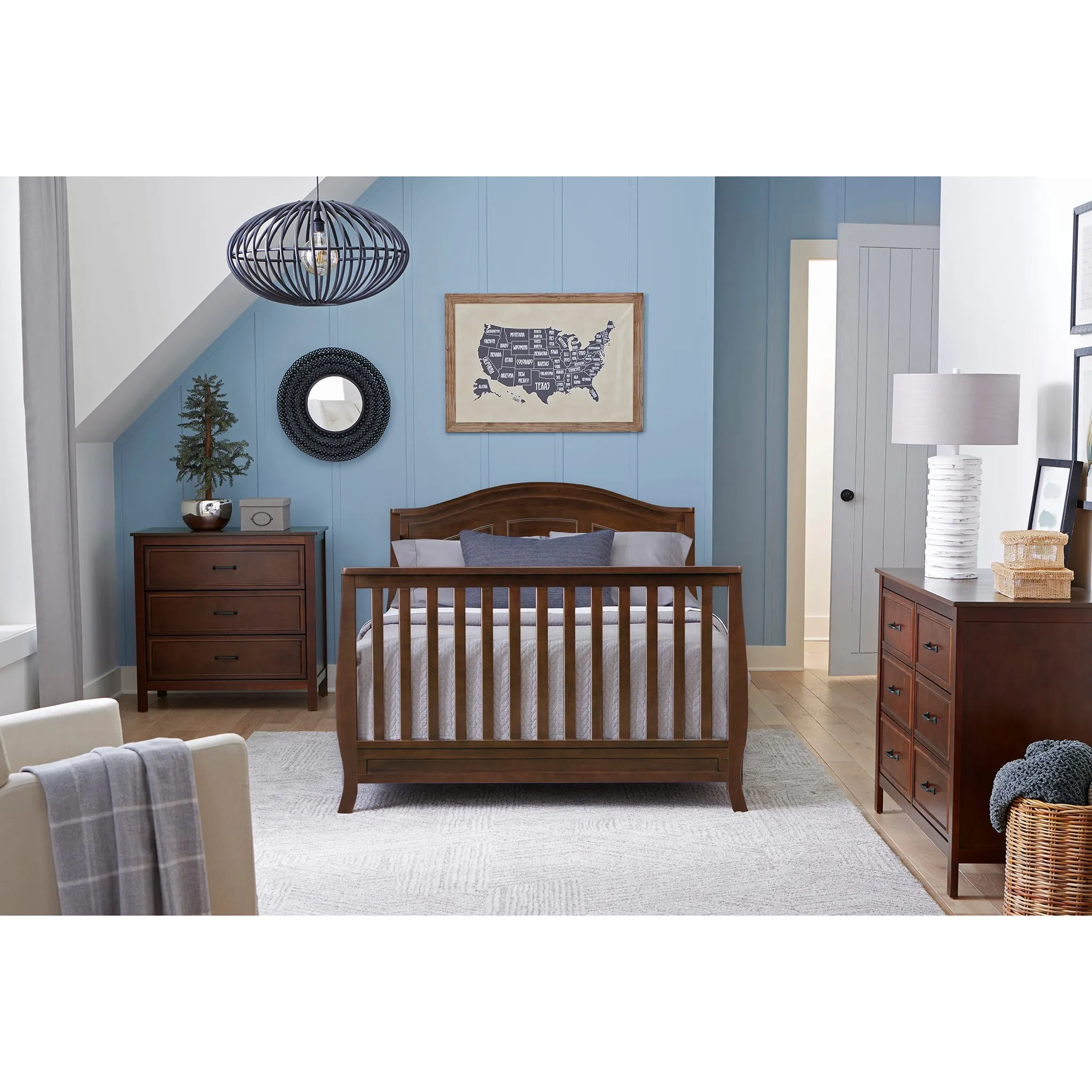 DaVinci Couchette Convertible 4-en-1 Emmett - Espresso