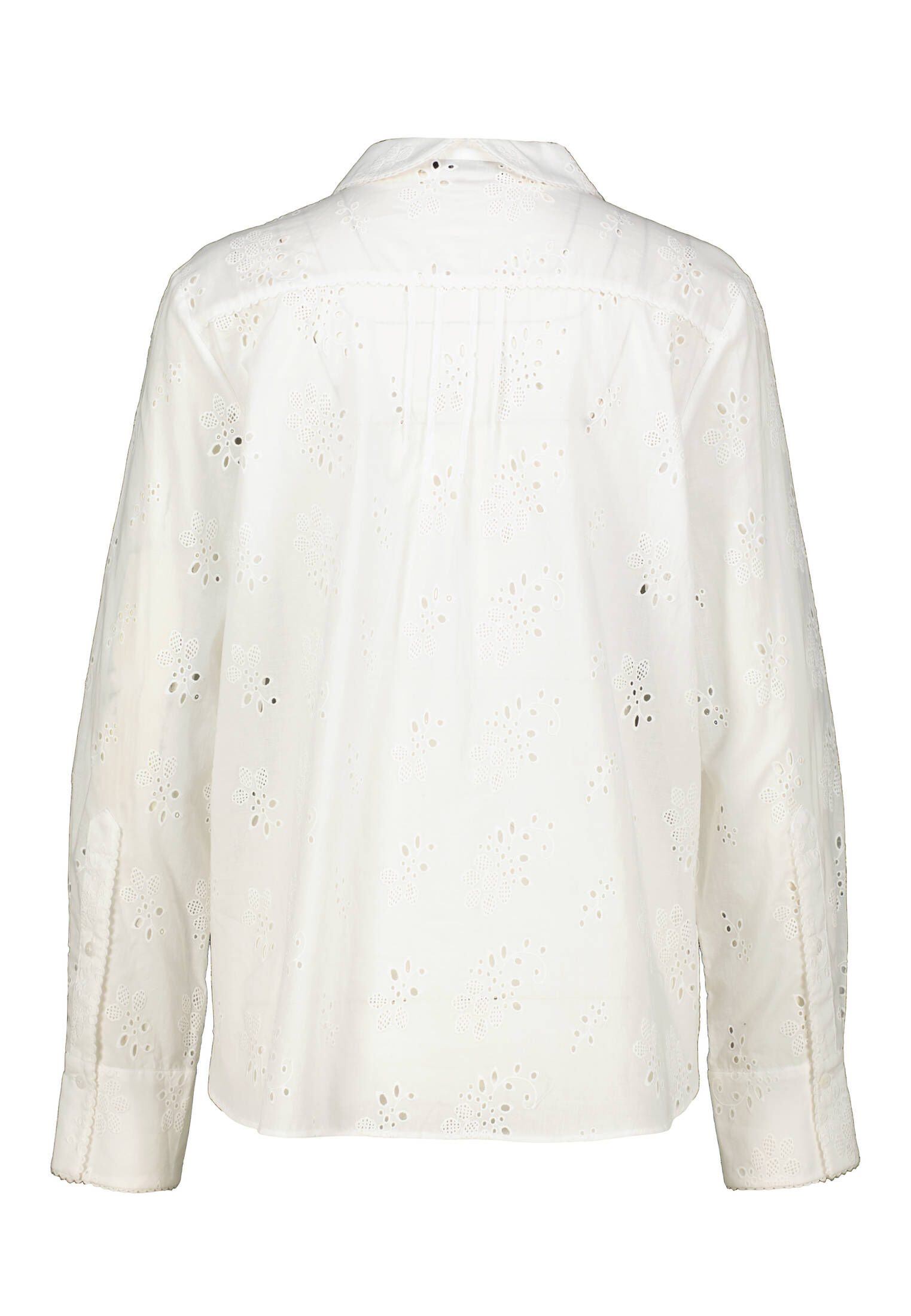 Dorothee Schumacher| Damen Spitzenbluse EMBROIDERED EASE BLOUSE Langarm