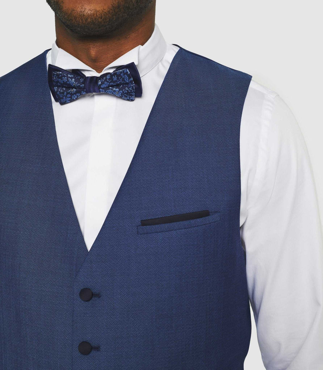 Gilet de costume bleu marine 