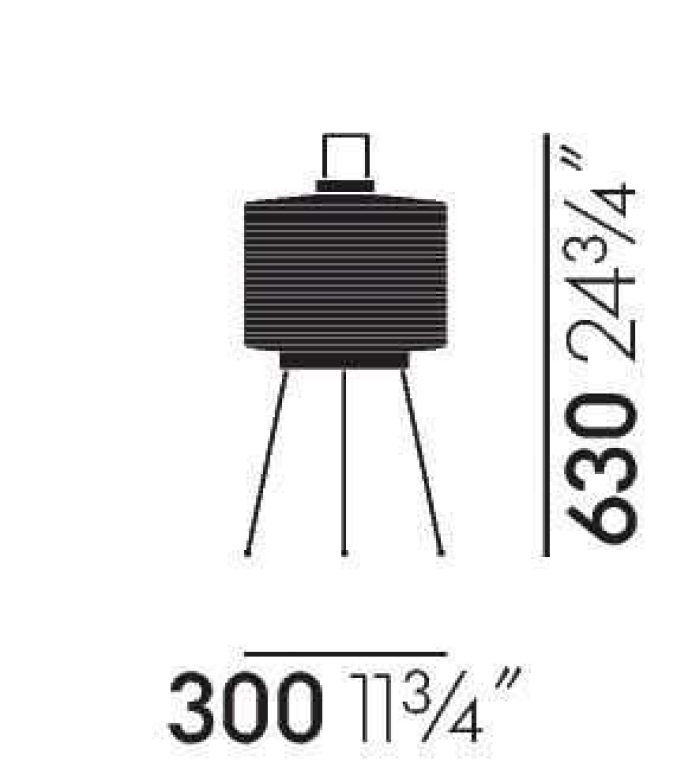 Vitra Akari 7A tafellamp