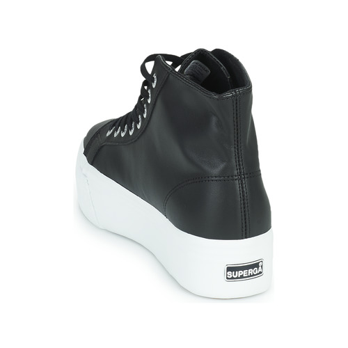 Superga - 2730 HI TOP NAPPA - Noir