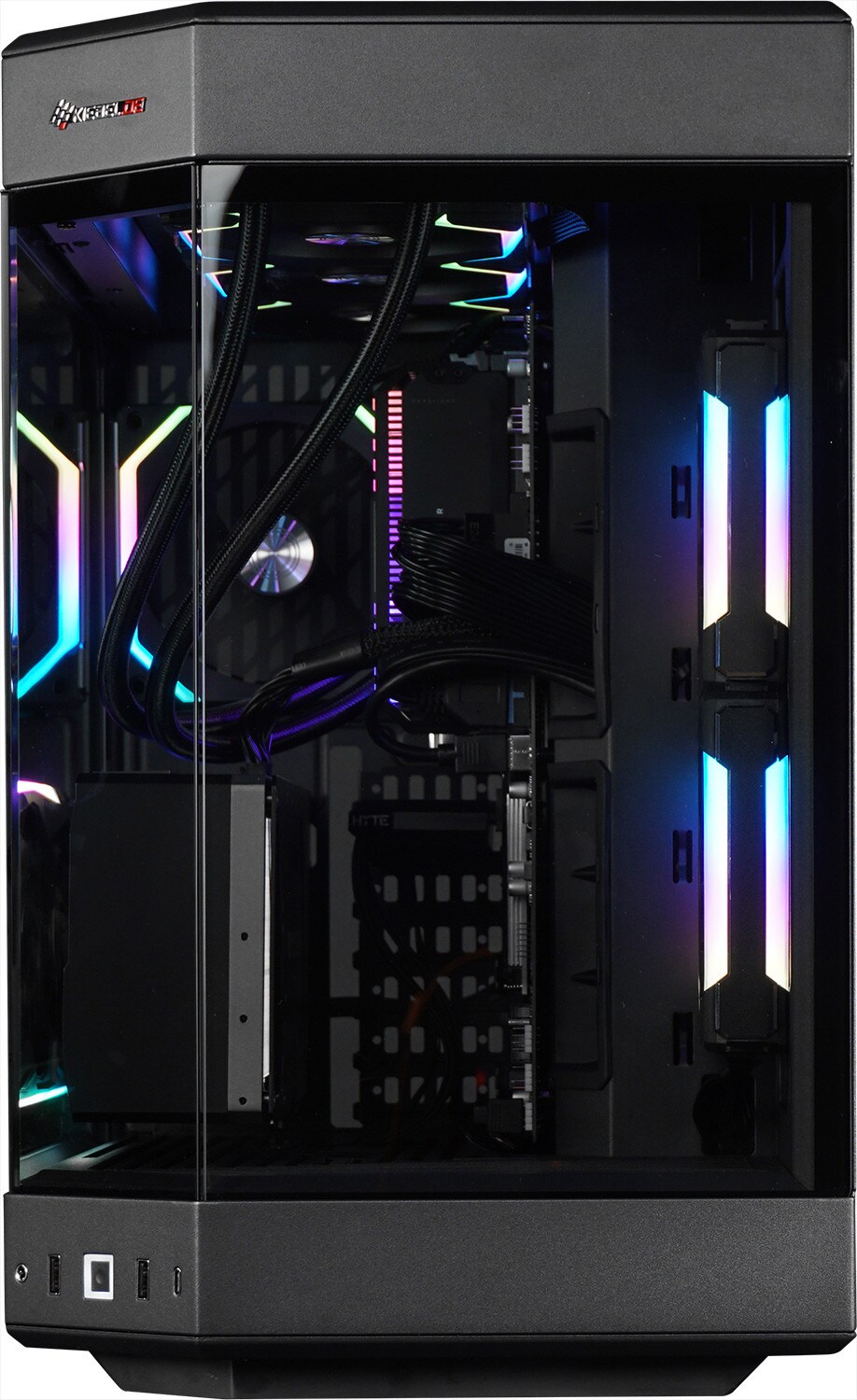Gaming PC Cube Poseidon Intel Core i7-14700KF, 64GB DDR5, NVIDIA RTX 4070 Ti Super 16 GB, 2TB SSD, Windows 11