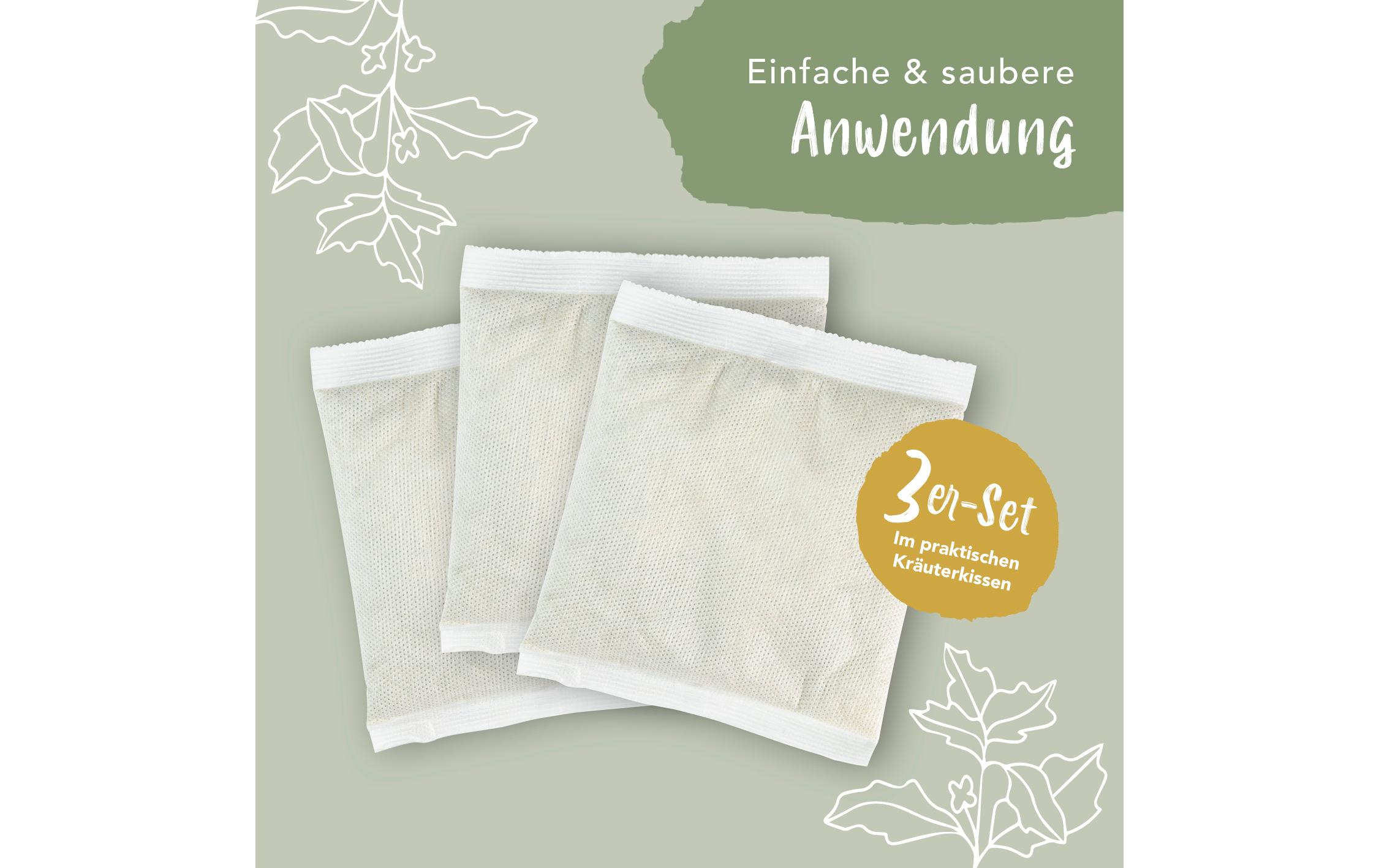 Herbal Spa Badekissen Entspannungszeit 3er SetKräuterbad-Kissen aus «Die Höhle der Löwen»