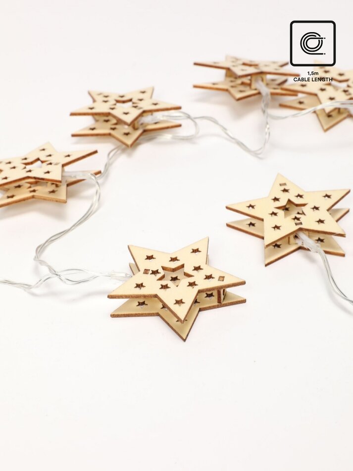Guirlanda de Natal com 10 luzes LED - Vários modelos