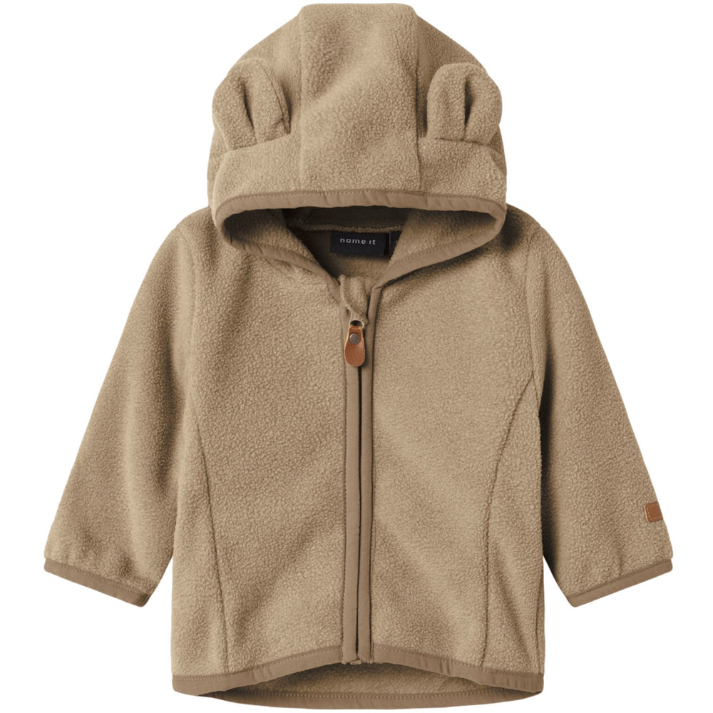 Køb Name It Timber Wolf Nbnmeeko Fleece Jakke Melange