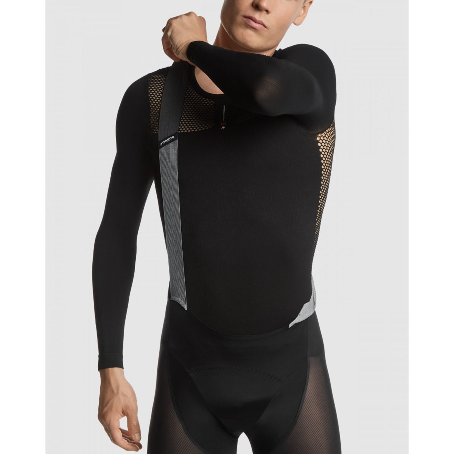 Assos LS Skin Layer Superleger Ondershirt Lange Mouwen Zwart Heren