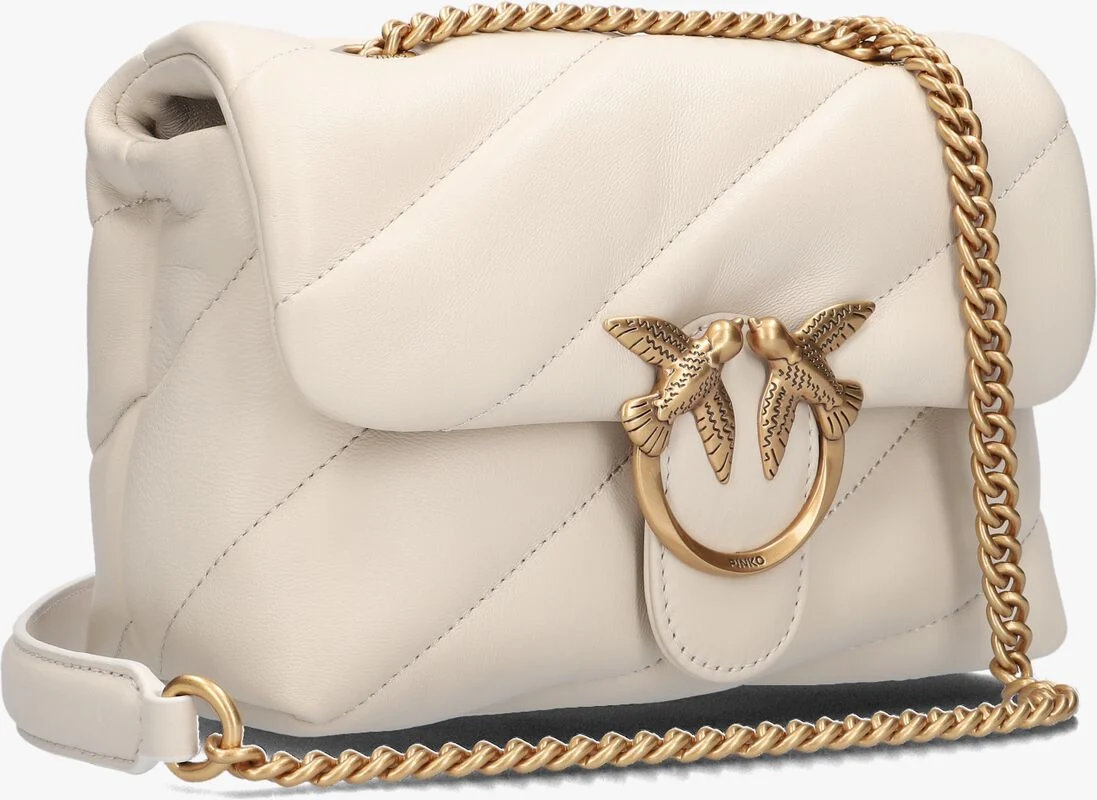 PINKO witte pinko schoudertas love puff mini