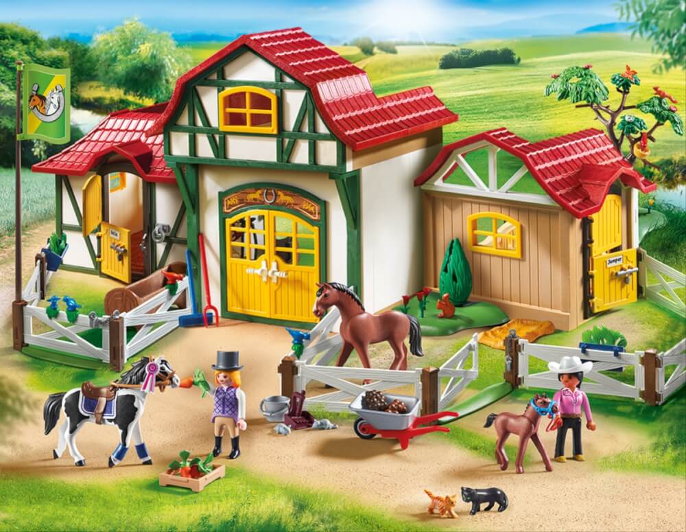 PLAYMOBIL 6926 Großer Reiterhof