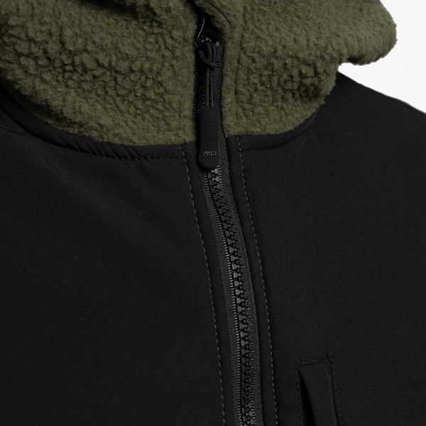 Mountain Peak heren outdoor teddy fleece vest