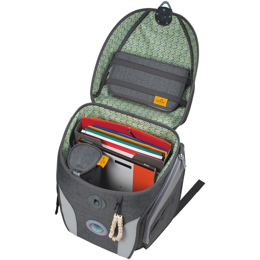 DerDieDas ErgoFlex Max Exklusiv ECO - Schulranzen Set 5tlg. 950g My World