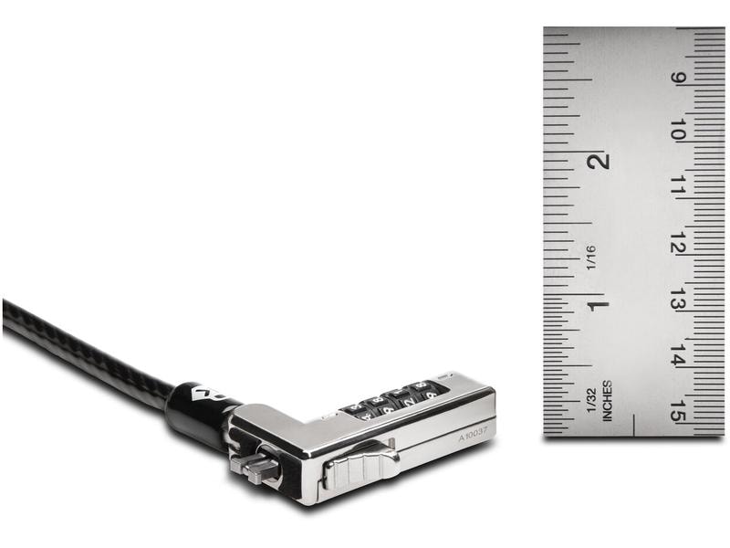 Kensington Sicherheitsschloss Slim NanoSaver Laptop Lock Schlankes Laptop-Kombinationsschloss mit 4-stelligem Zahlencode