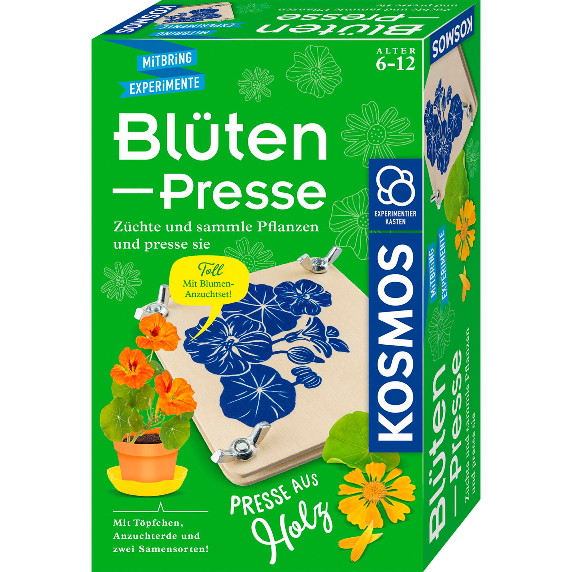 Kosmos Experimentierkasten Blütenpresse