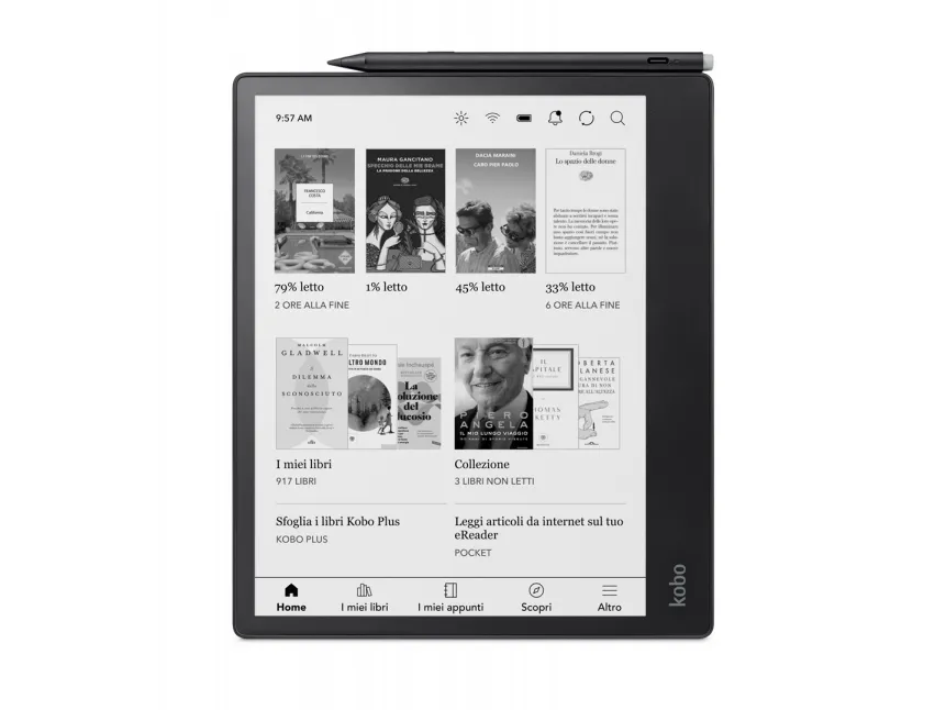 Kobo Elipsa 2E - eBook læser - 32 GB - 10.3