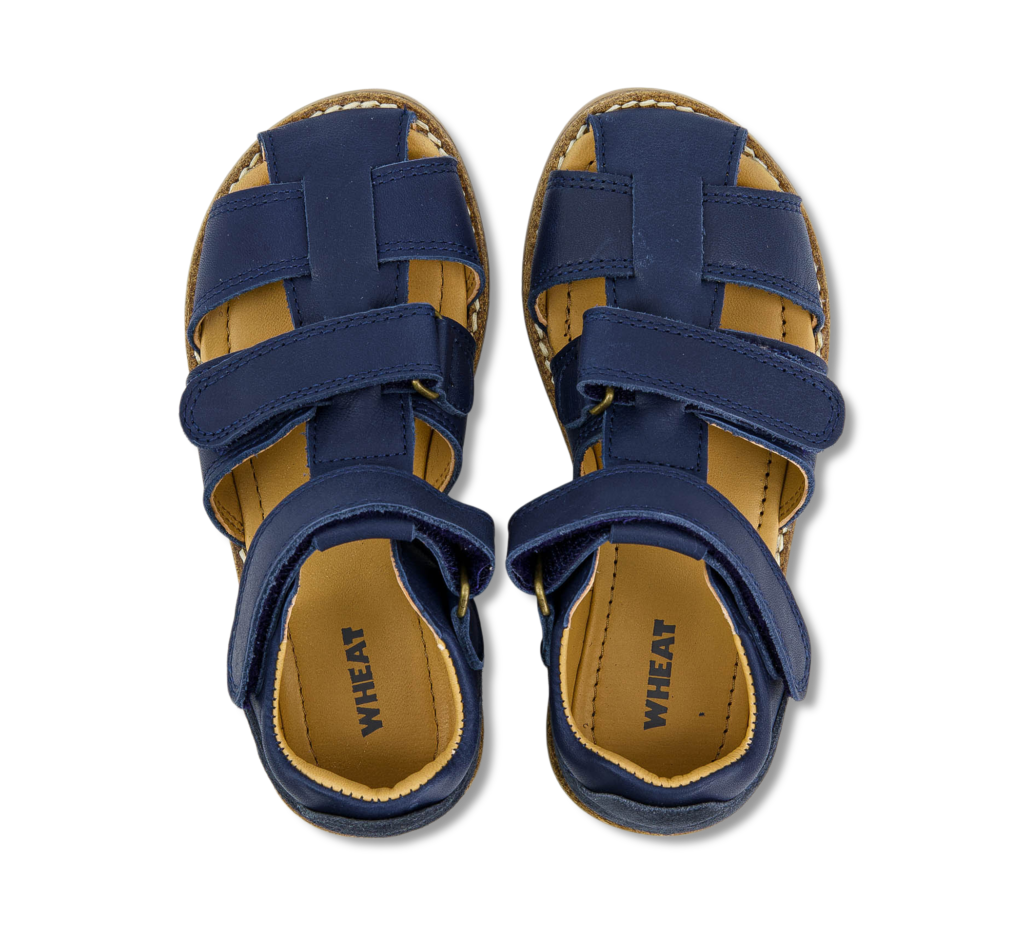 Wheat Sandal Closed Toe Bassi