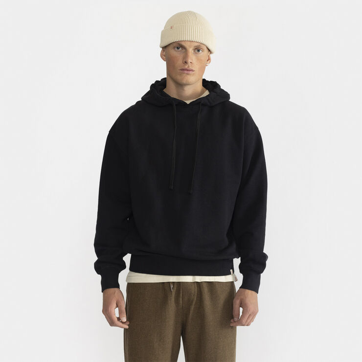 RVLT - Revolution Loose fit Hoddie with our brand R on back Black