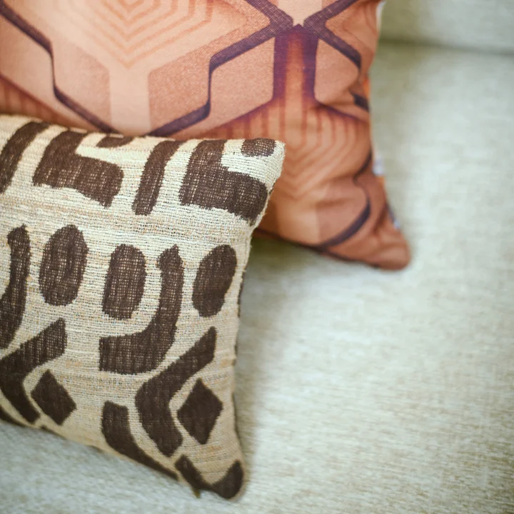 HKliving - Silk Kissen, 40 x 25 cm, rustic