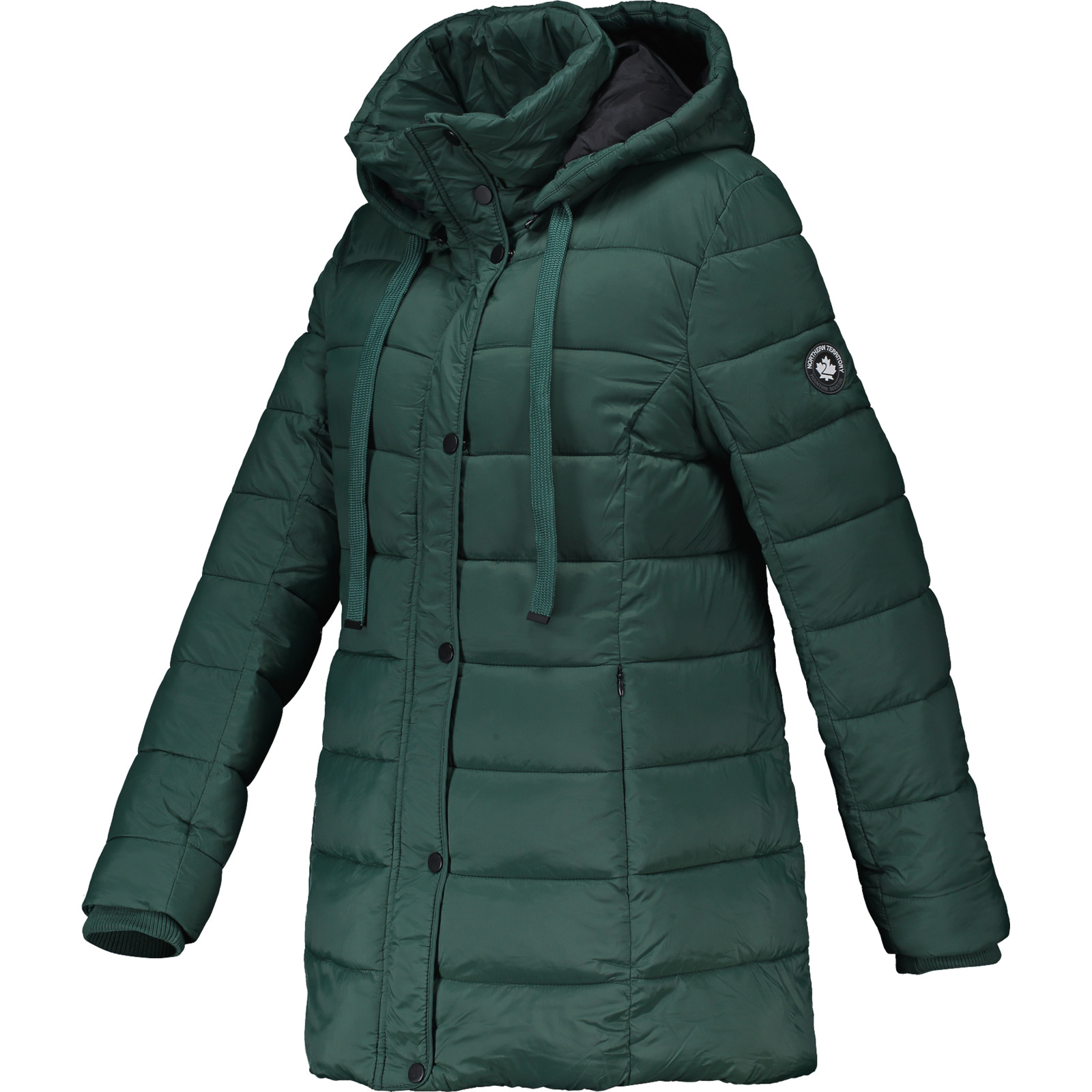 North Valley Damen-Parka Lia S, dunkelgrün