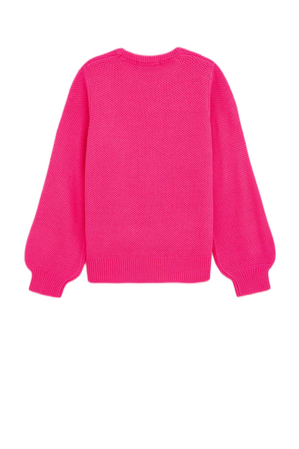 WE Fashion gebreide trui roze