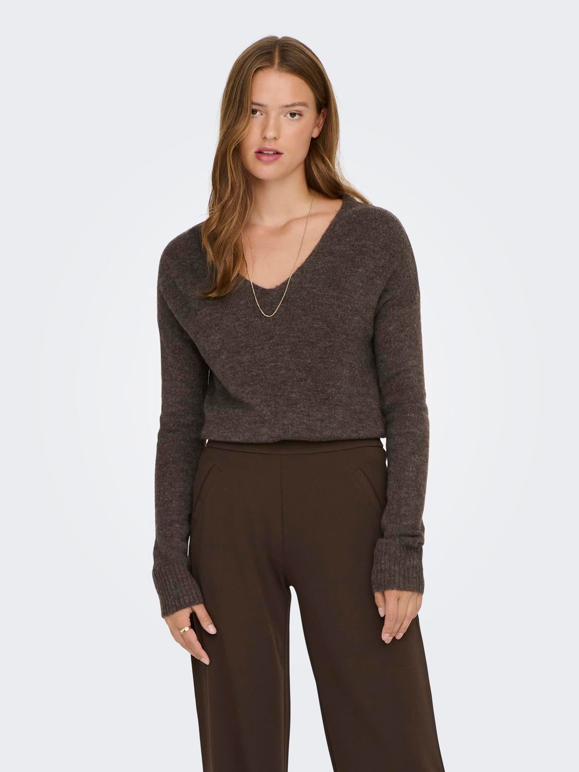 JDYELANORA Strickpullover Bracken
