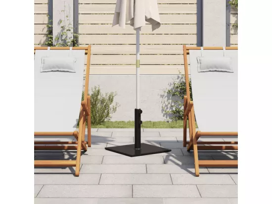 Base de parasol pour mats ?32/38/48 mm 17 kg carré