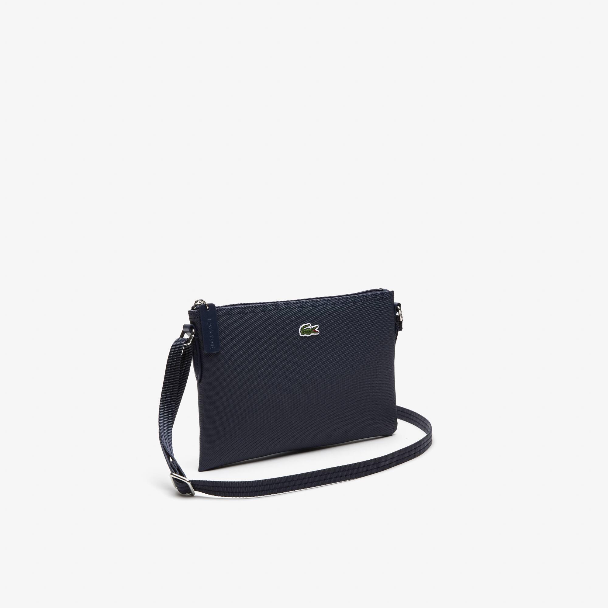 Sac crossover plat L.12.12 Concept uni Sacs à bandoulière - Bleu - Lacoste - Femme