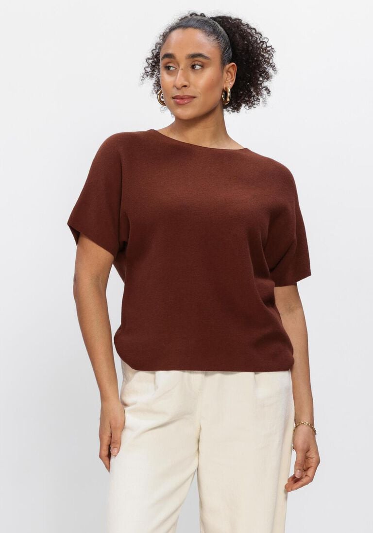 bruine knit-ted top eva