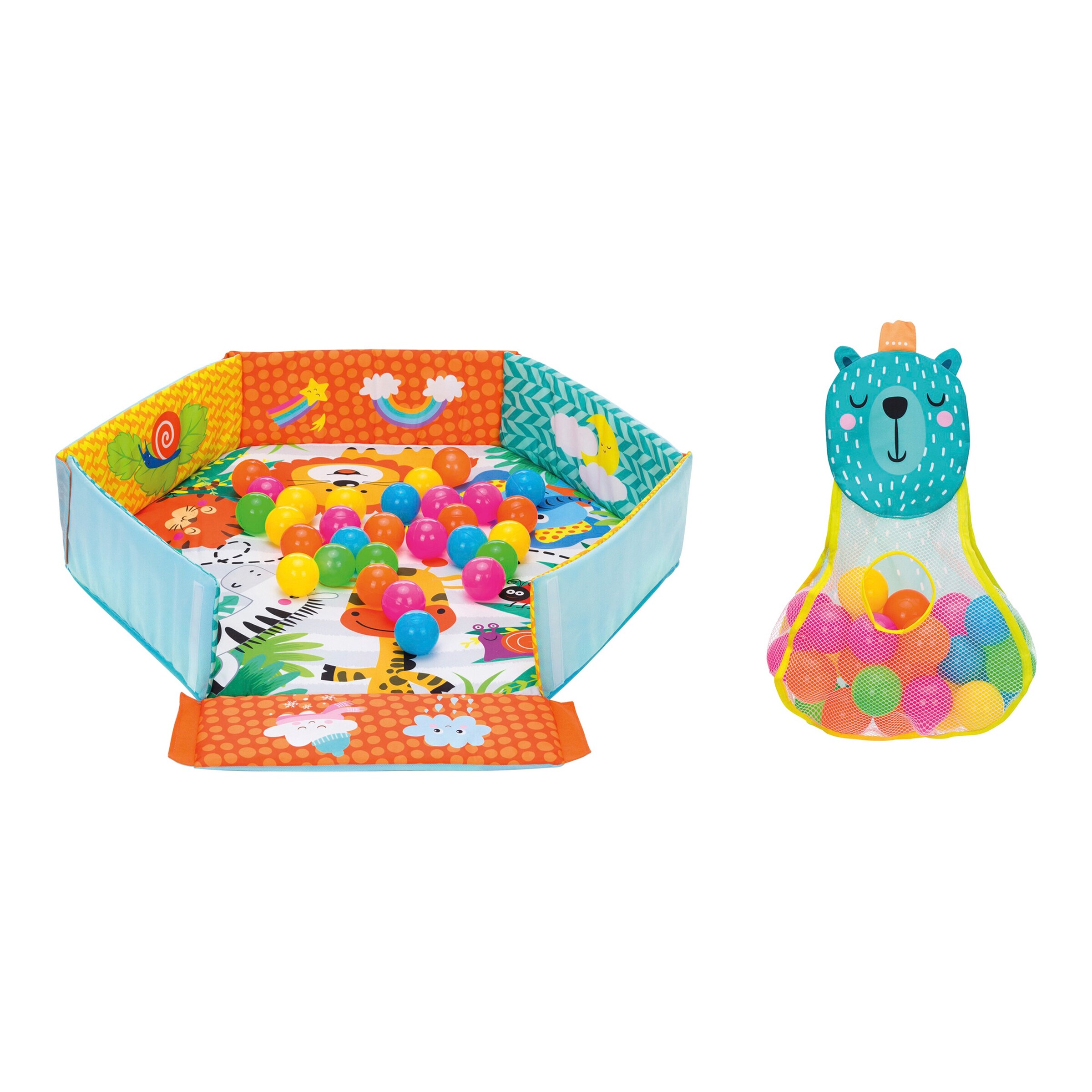 Fillikid Spielbogen mit Decke & Bällen