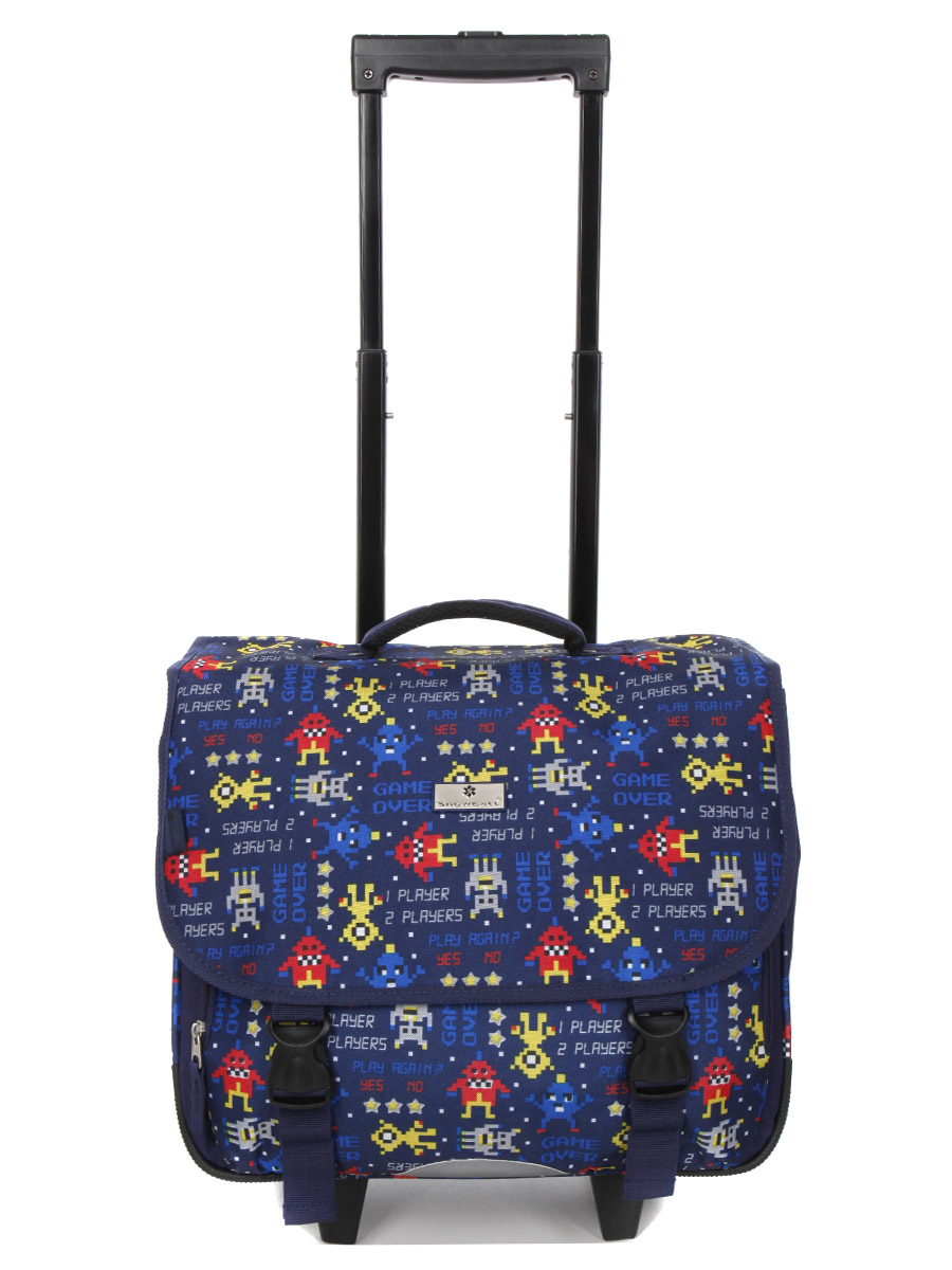 Cartable À roulettes Snowball Kid Robot 41 cm