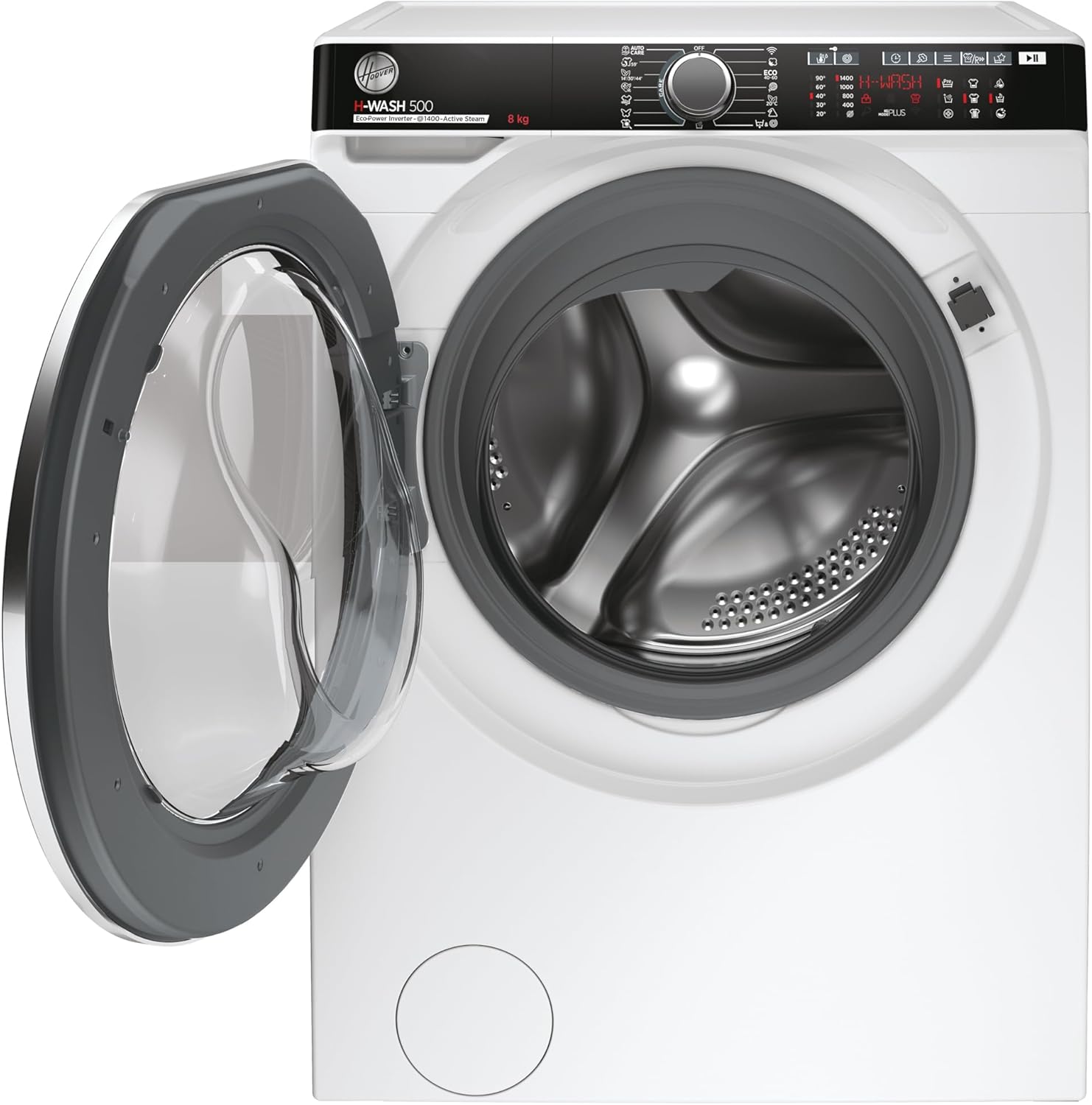 Hoover H-WASH 500 HWP 48AMBC/1-S Waschmaschine / 8 kg/Klasse A/Eco-Power Inverter Motor/Power Care System/ActiveSteam Dampf-Funktion/Wi-Fi