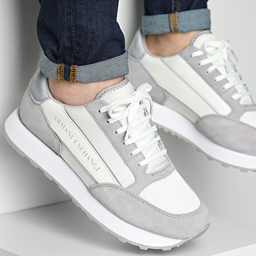 Baskets XUX083 XV263 Off White Reflective Silver