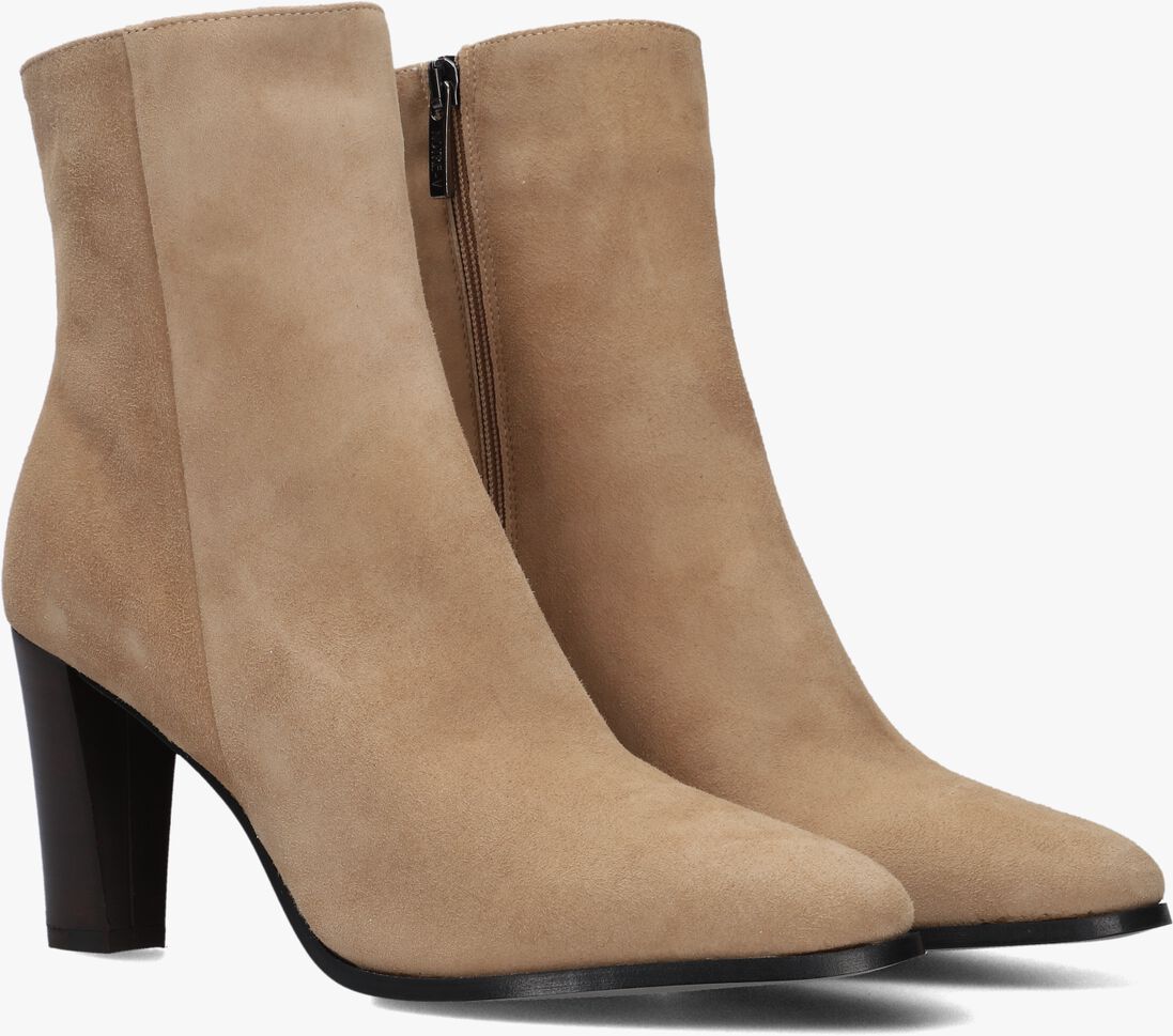 beige notre-v enkellaarsjes 97436