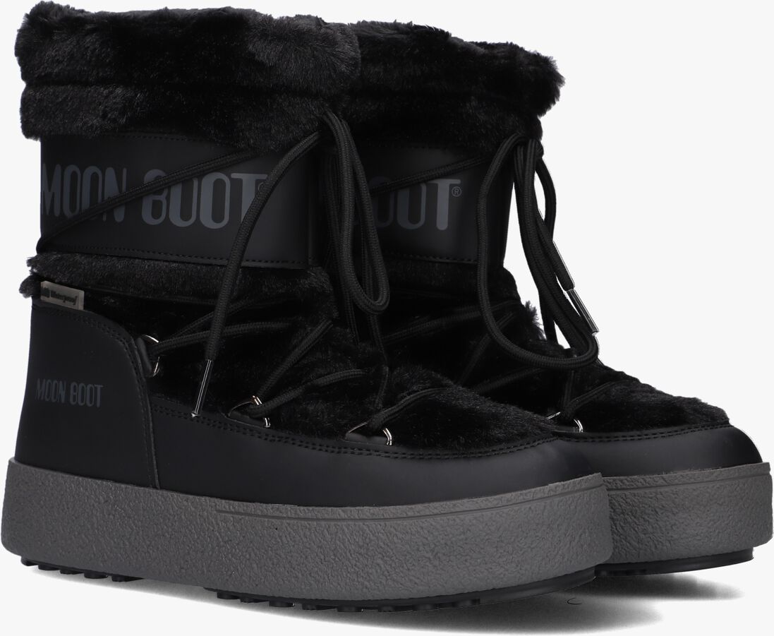 MOON BOOT zwarte moon boot  ltrack faux fur