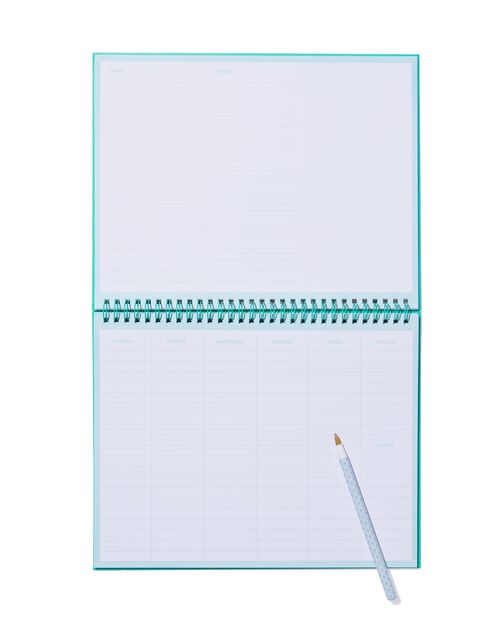 semainier A4 échantillons