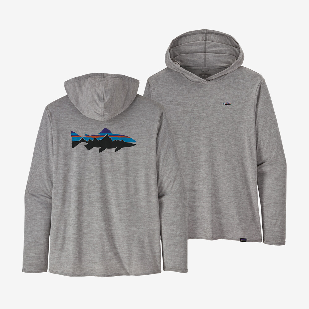 Capilene Cool Daily Graphic Hoodie für Herren – Relaxed Fit