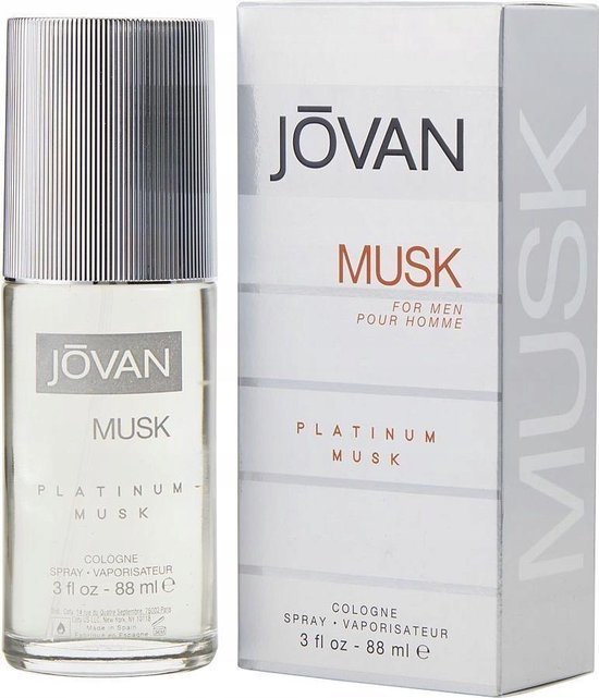 Geur Jovan Platinum Musk He 88ML