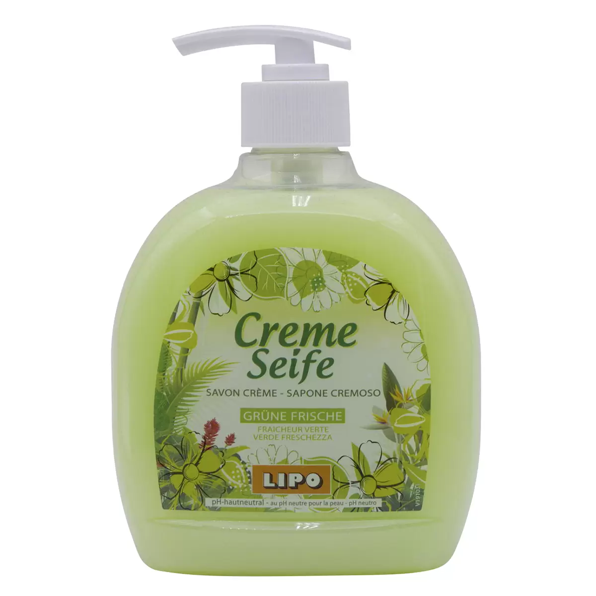 Flüssigseife 500ml Grüne Frische grün